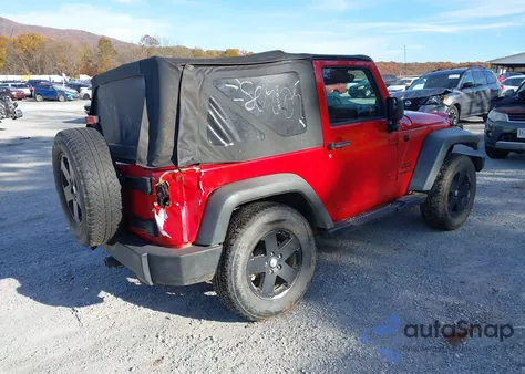 2011 Jeep Wrangler Sport z USA, uszkodzony, nr VIN 1J4GA2D13BL511790